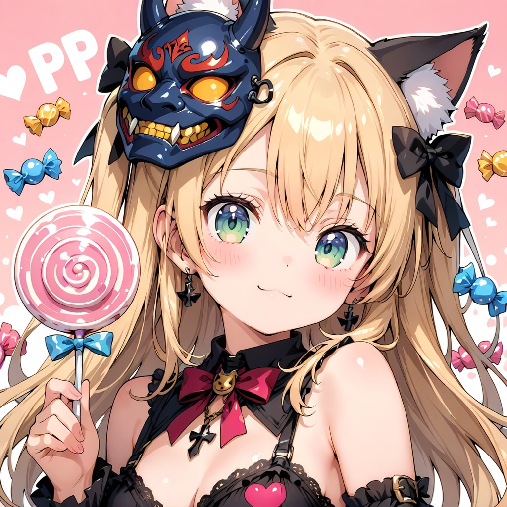 鬼御面飴猫ガール