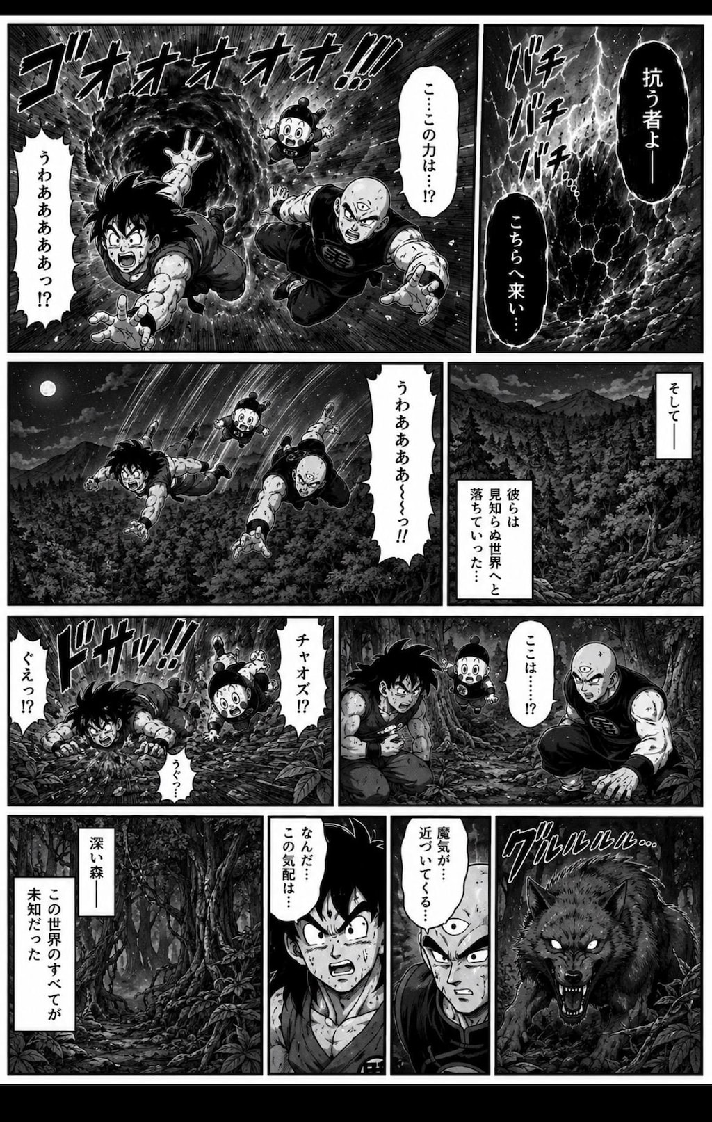 Z戦士、異世界へ！？