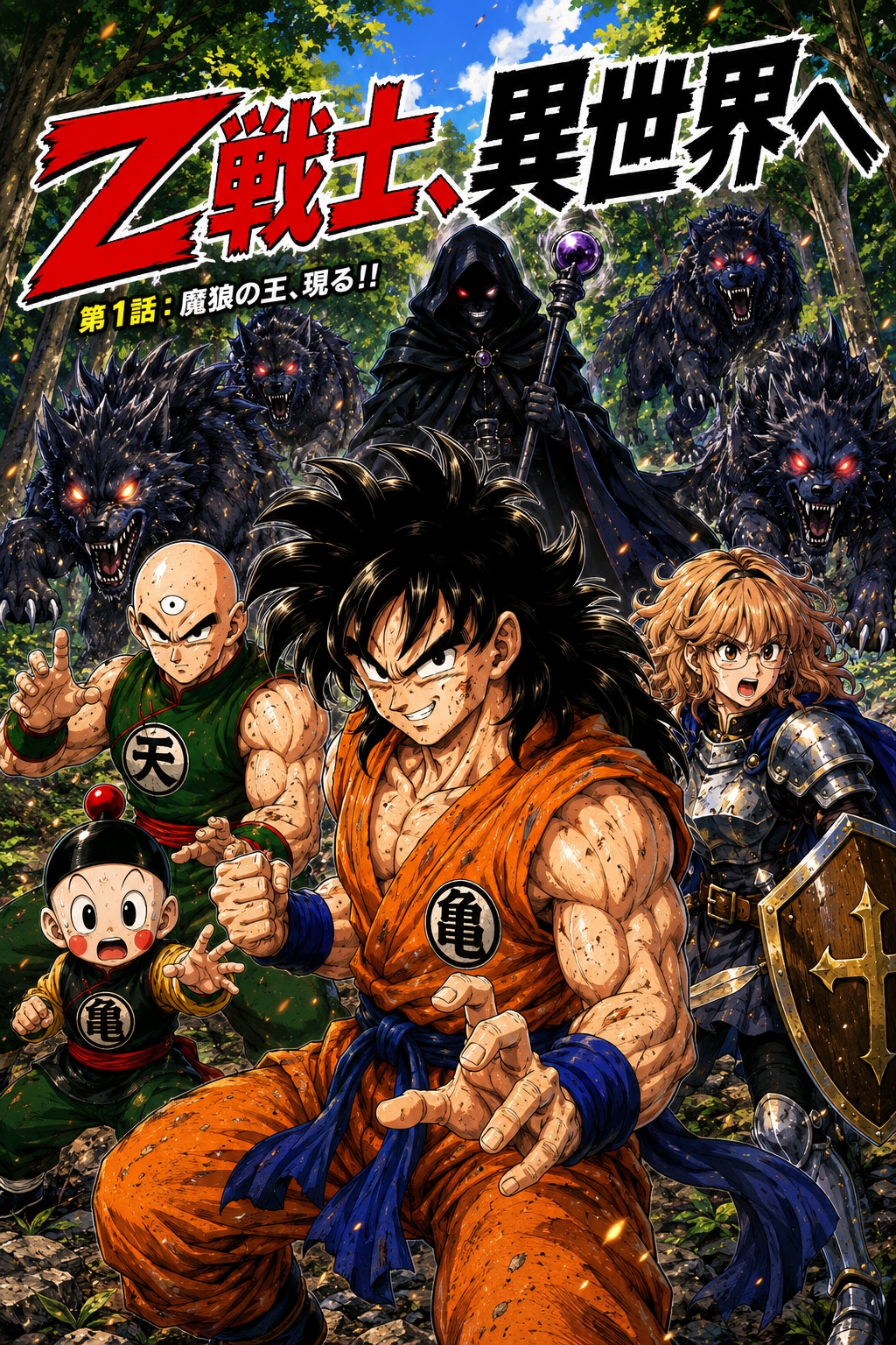 Z戦士、異世界へ！？ | の人気AIイラスト・グラビア