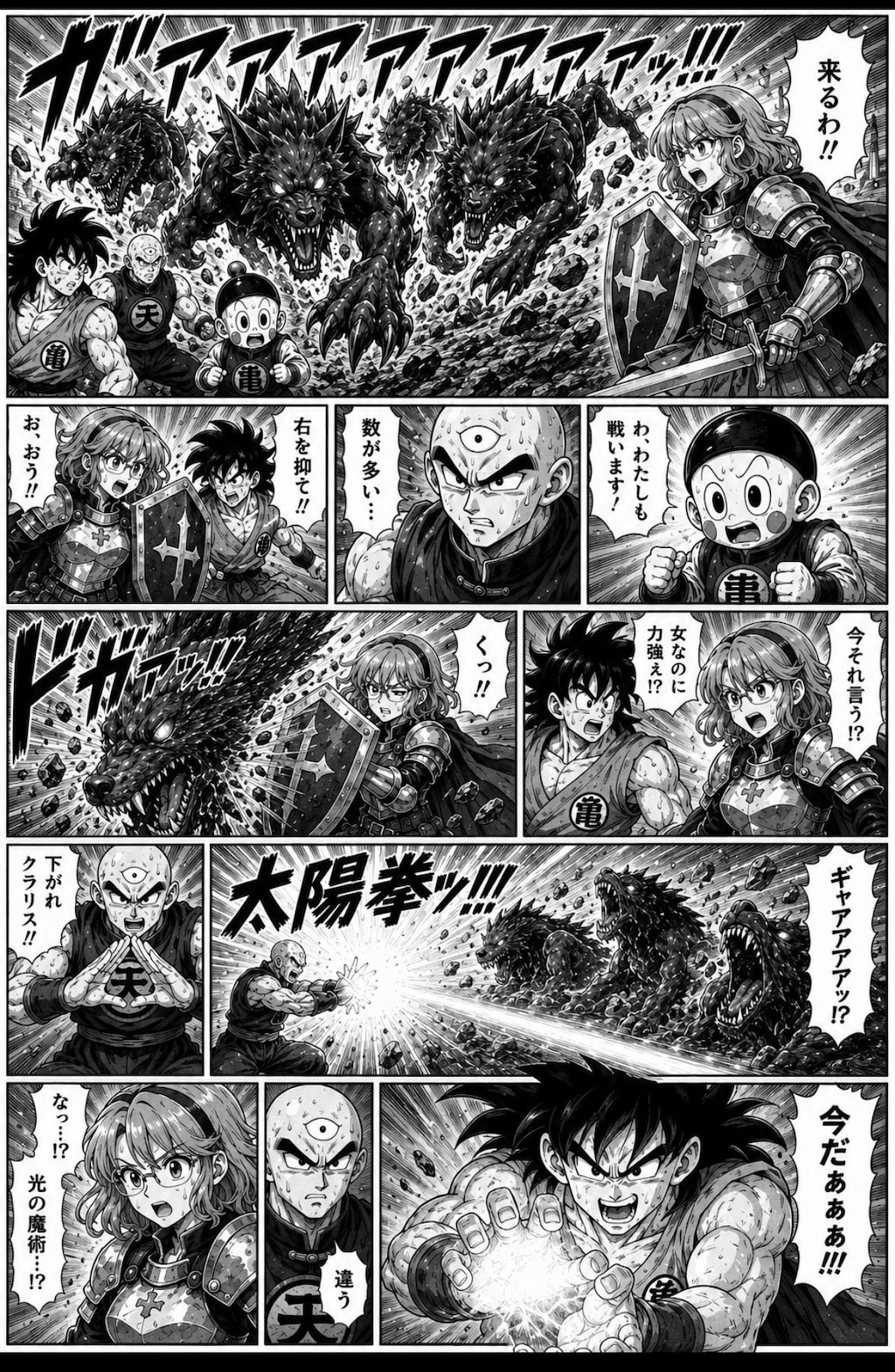 Z戦士、異世界へ！？