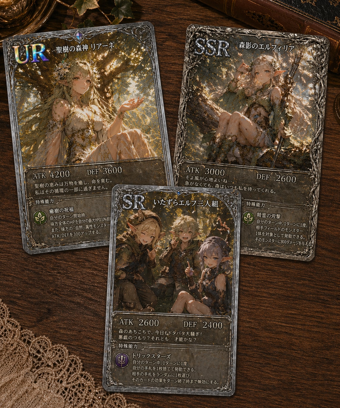 森のUR,SSR,SR | の人気AIイラスト・グラビア