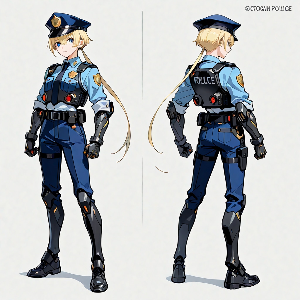 サイボーグ娘な警察官