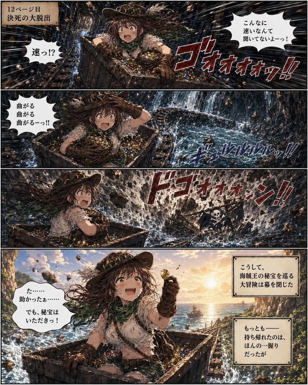 シーフちゃん／洞窟海賊船の秘宝　その３