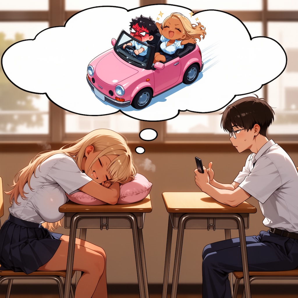 夢見る黒ギャル