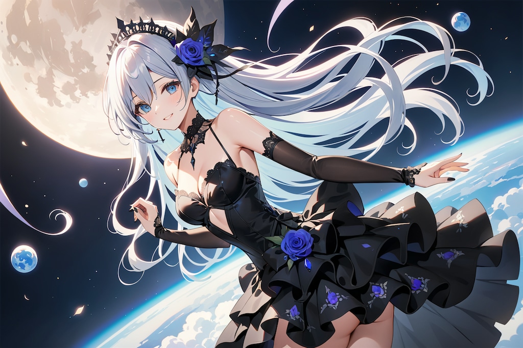 彲影ちゃんの宇宙結婚式♪