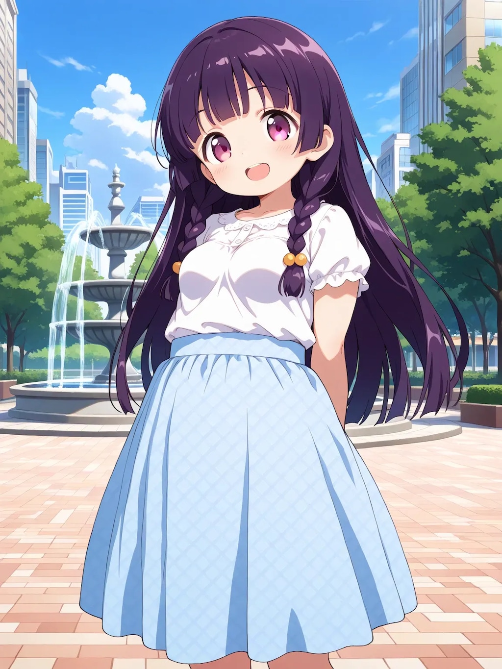 ゆうこちゃん(こはる夏コーデver.)