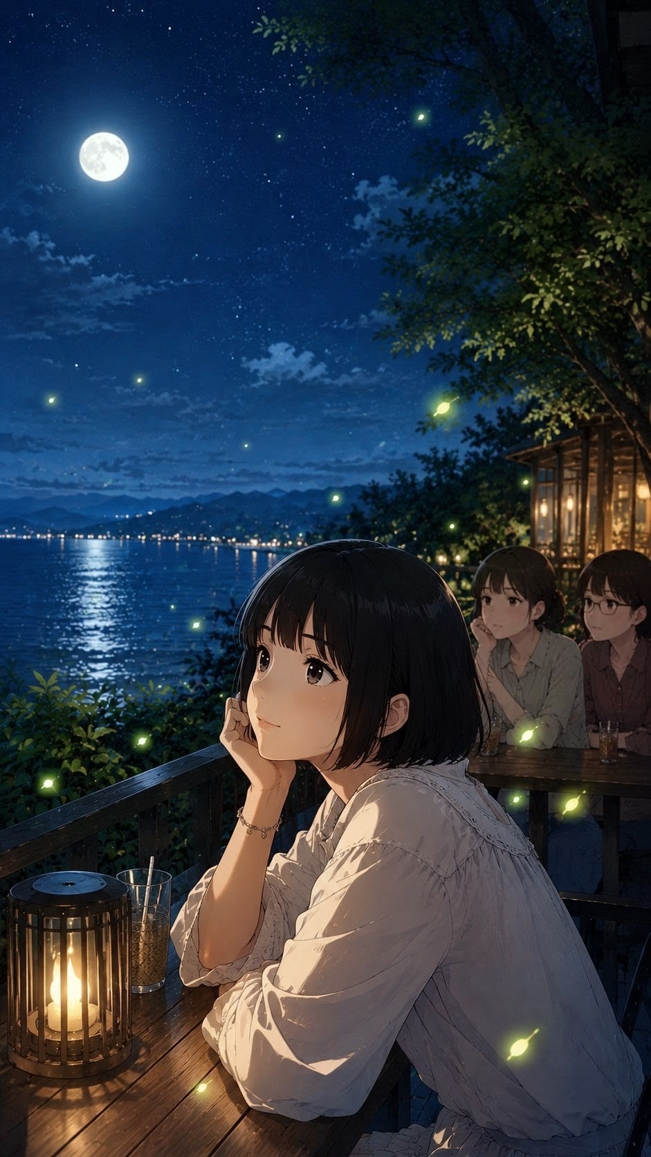 千鶴お姉やん✨のホタル鑑賞