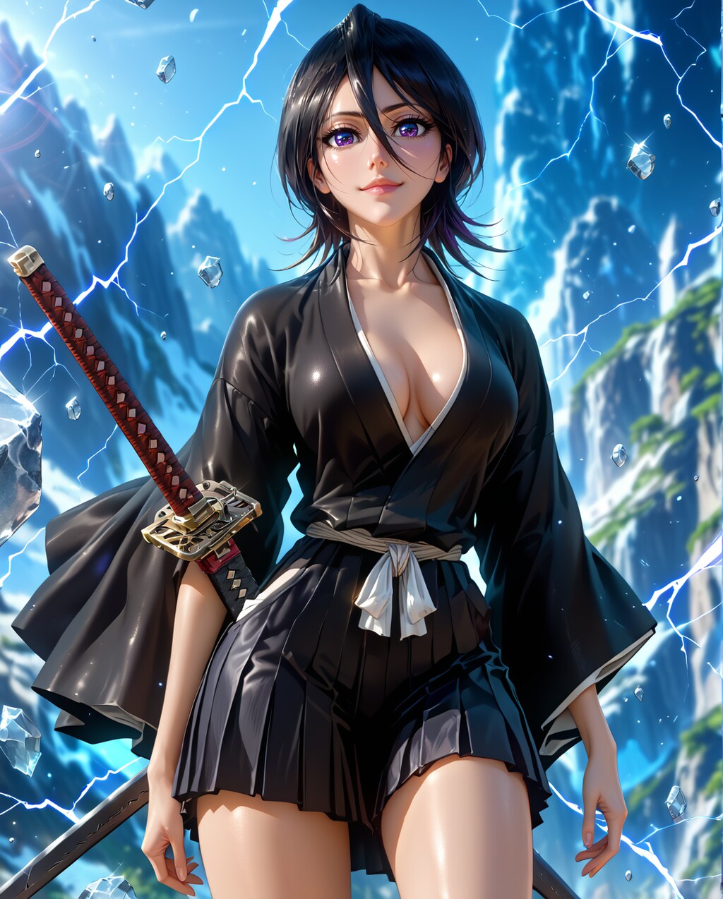 47. Date with Rukia, Black Shihakusho
