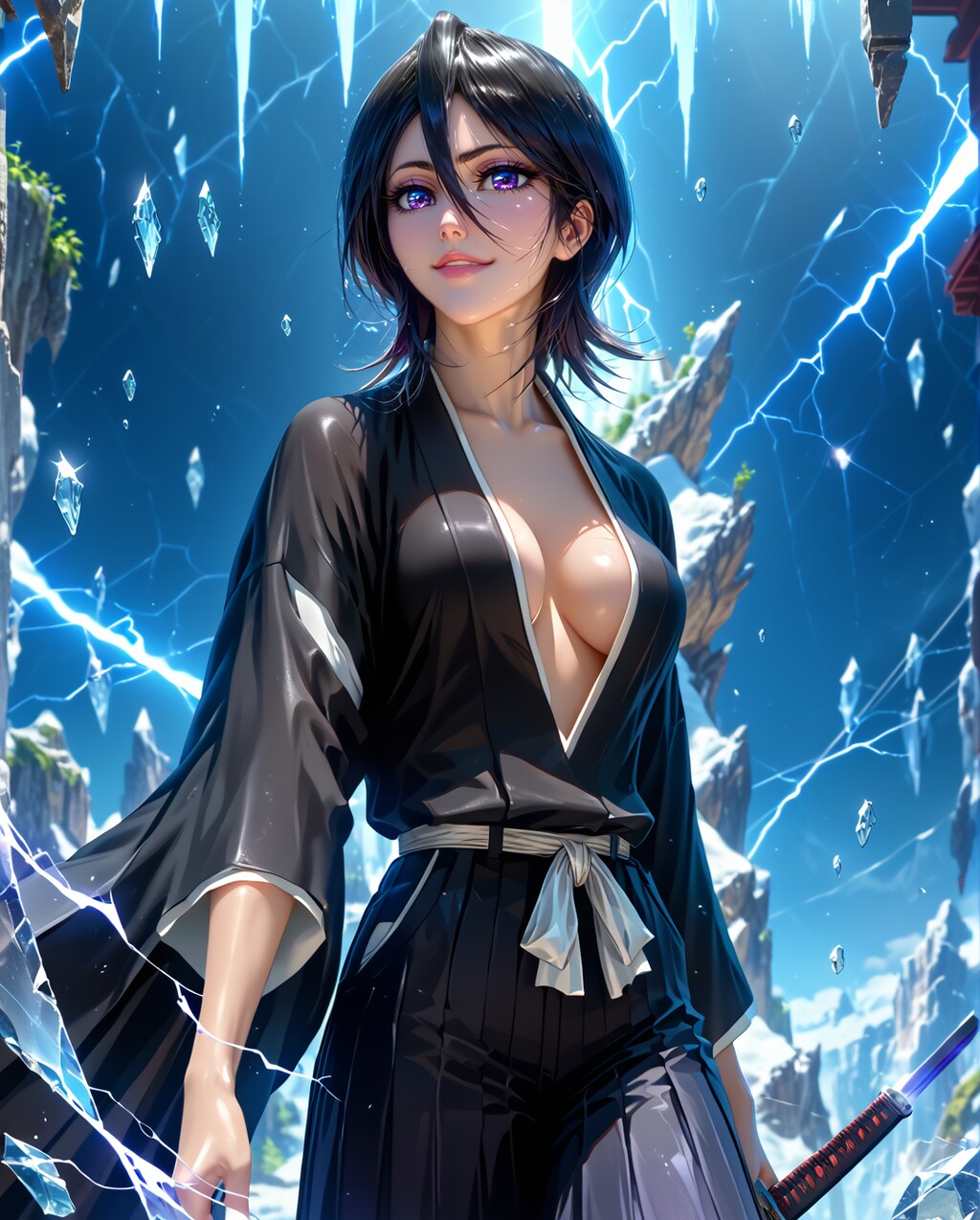 47. Date with Rukia, Black Shihakusho