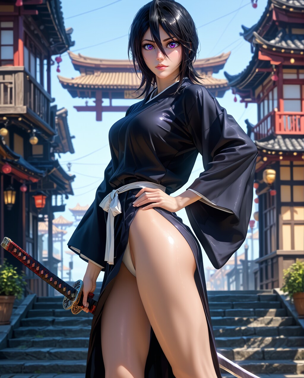 47. Date with Rukia, Black Shihakusho