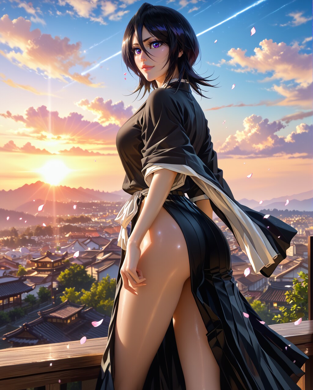 47. Date with Rukia, Black Shihakusho