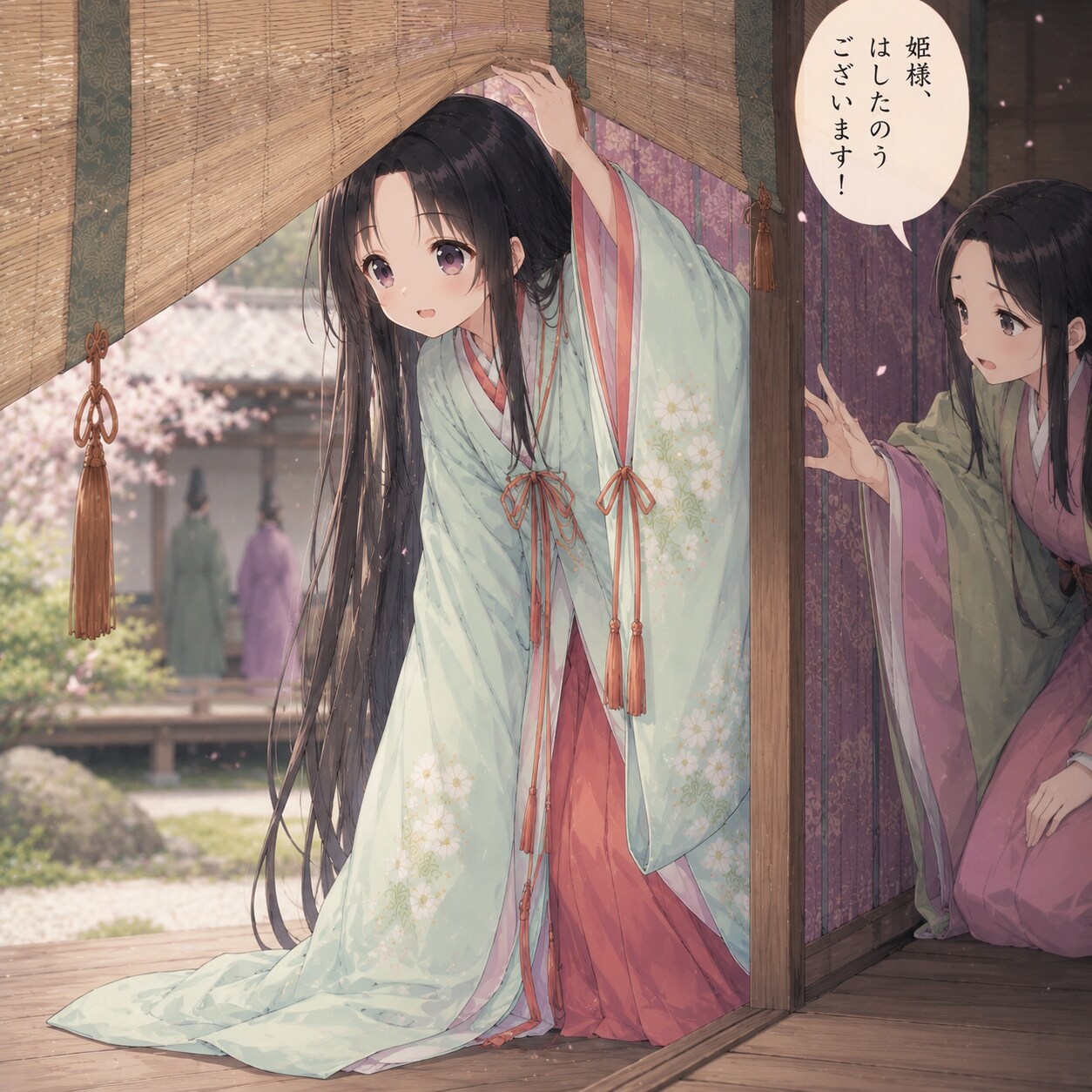 平安貴族幼女 | の人気AIイラスト・グラビア