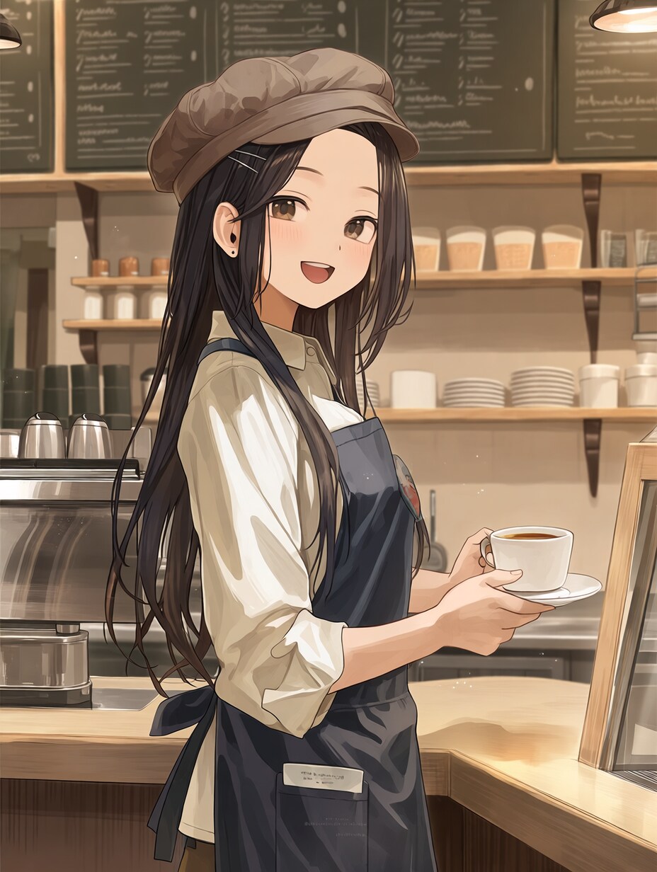 カフェのお姉さん☕✨218 | の人気AIイラスト・グラビア