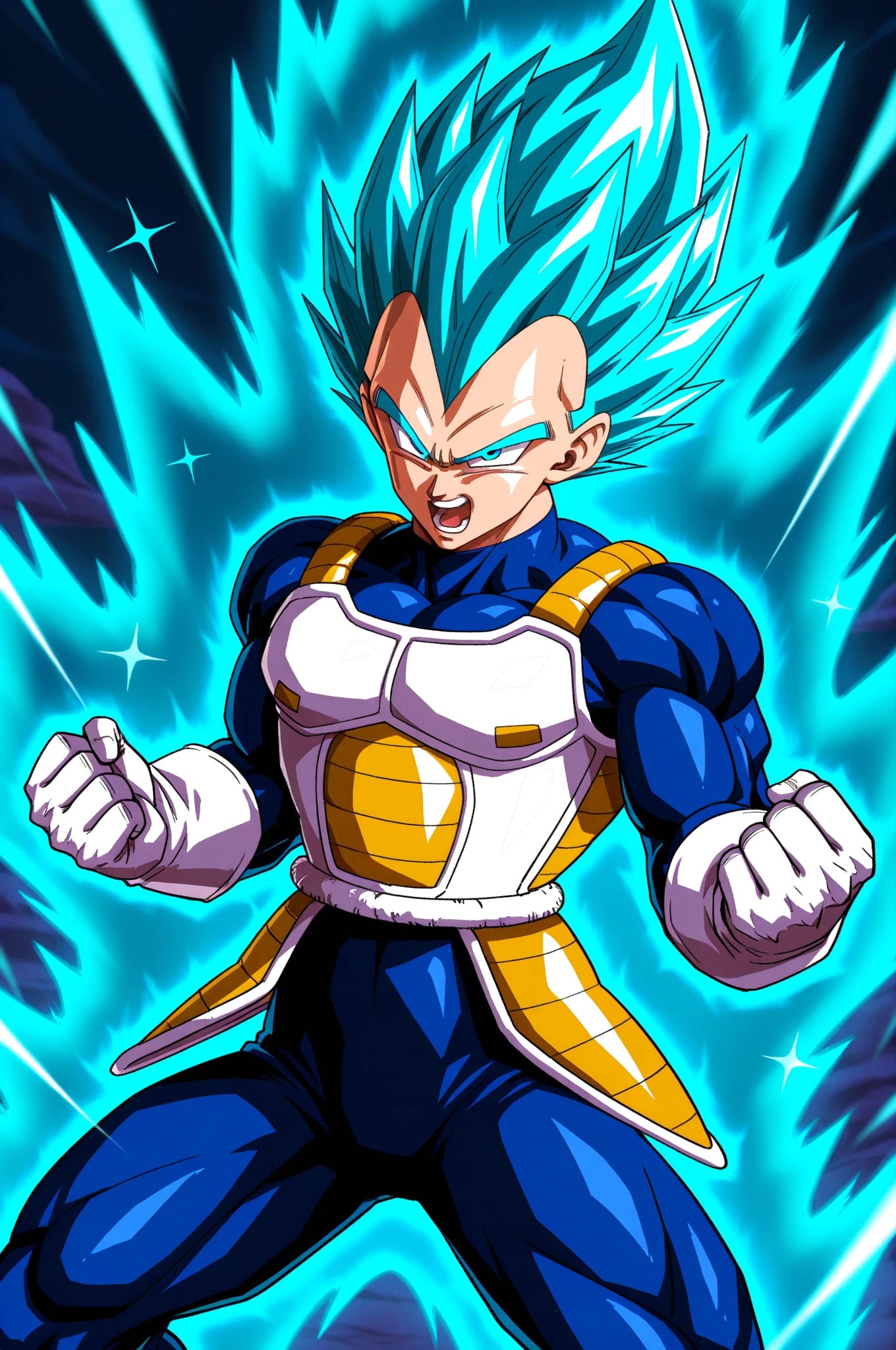 ベジータブルー | の人気AIイラスト・グラビア