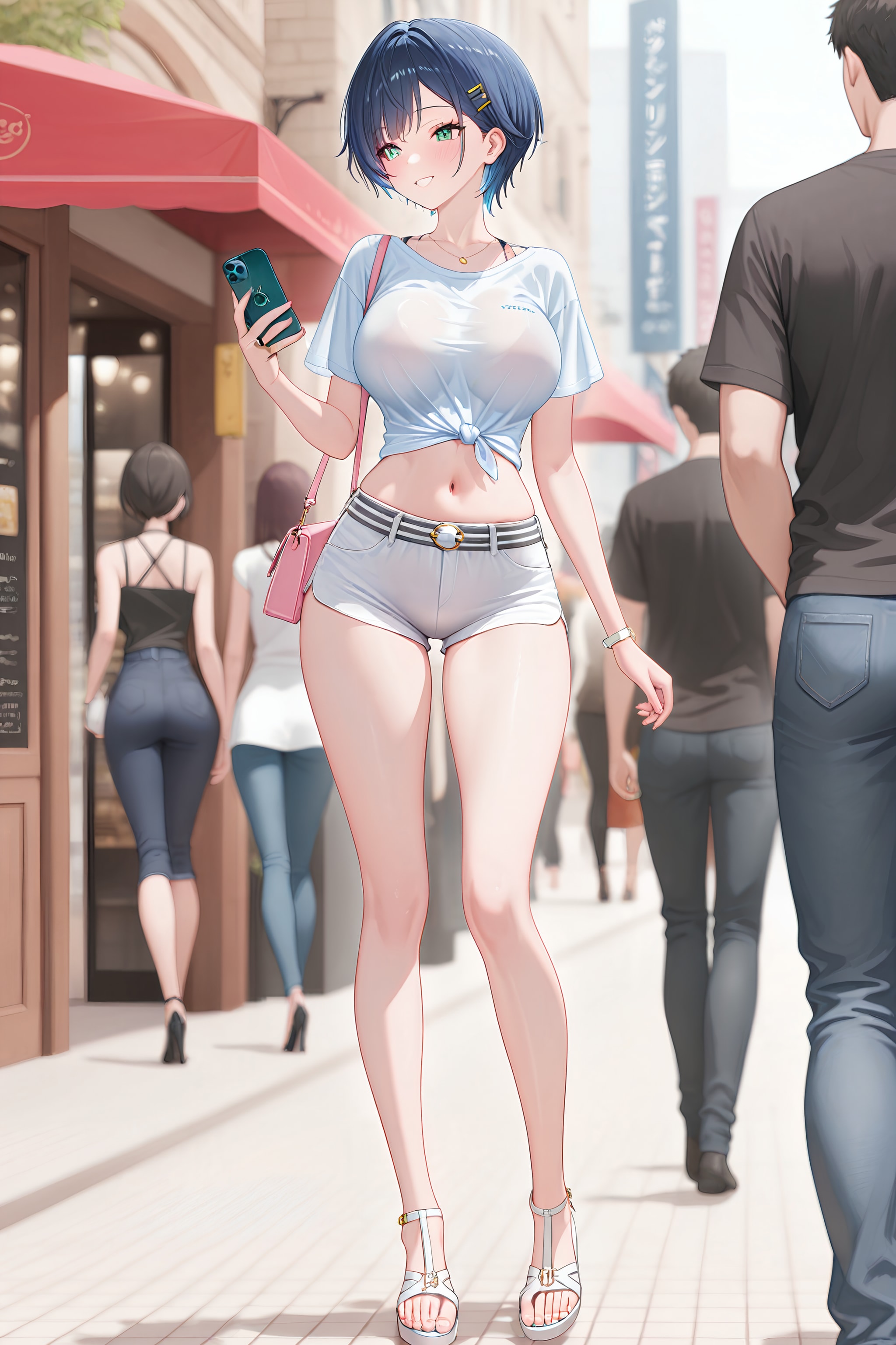 夏のストリートコーデ