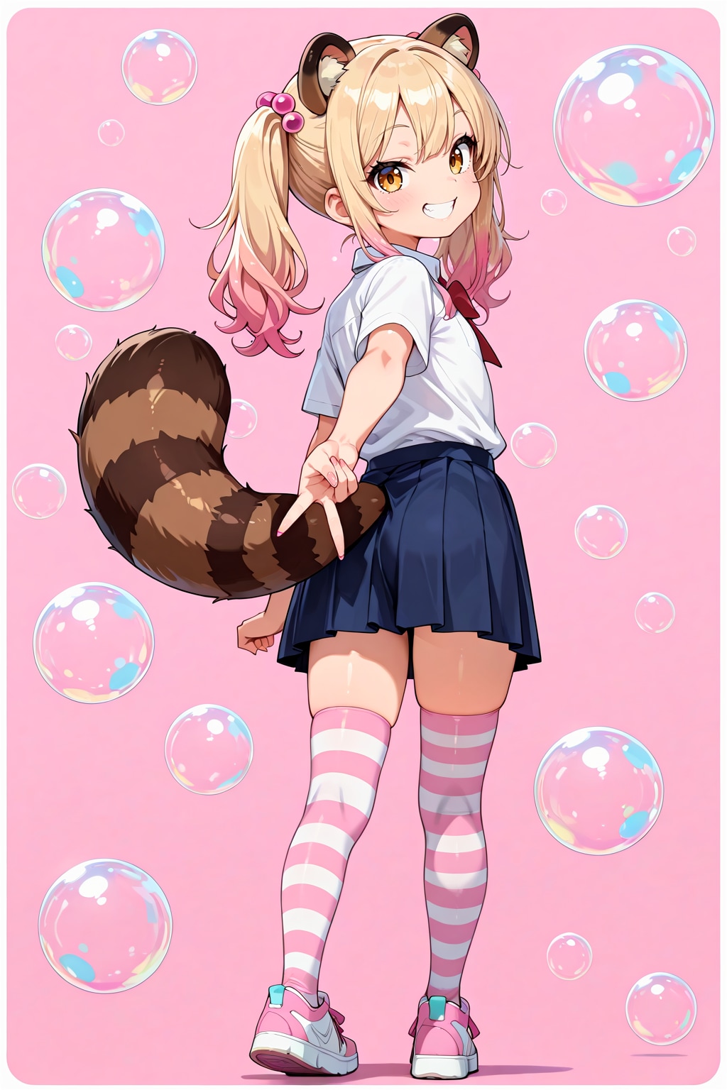 アライグマとタヌキの尻尾の違い