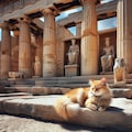古代ギリシャに住む猫 4枚目