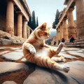 古代ギリシャに住む猫 6枚目