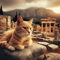 古代ギリシャに住む猫 3枚目