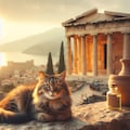 古代ギリシャに住む猫 2枚目