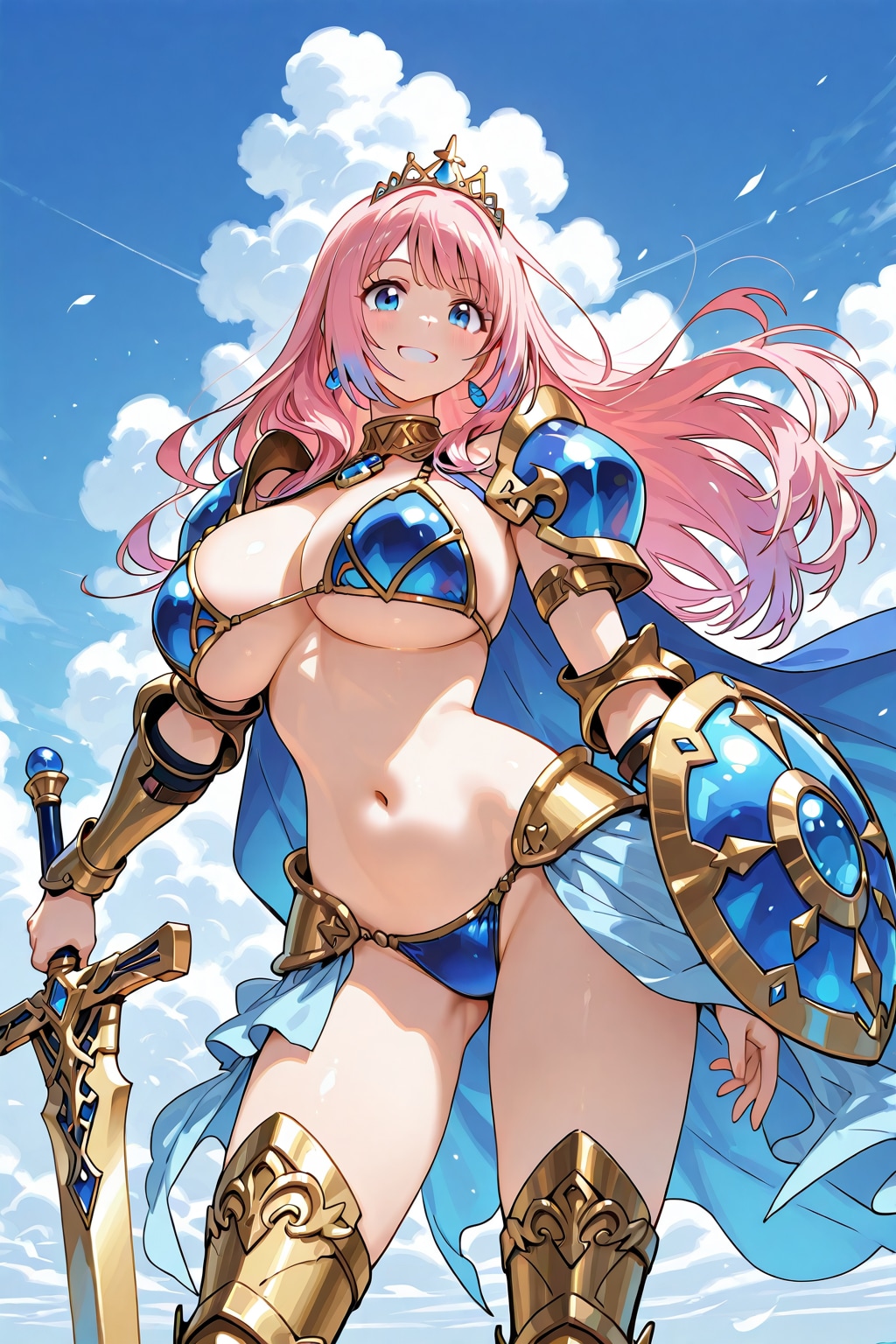 20260415 ビキニアーマーの姫騎士