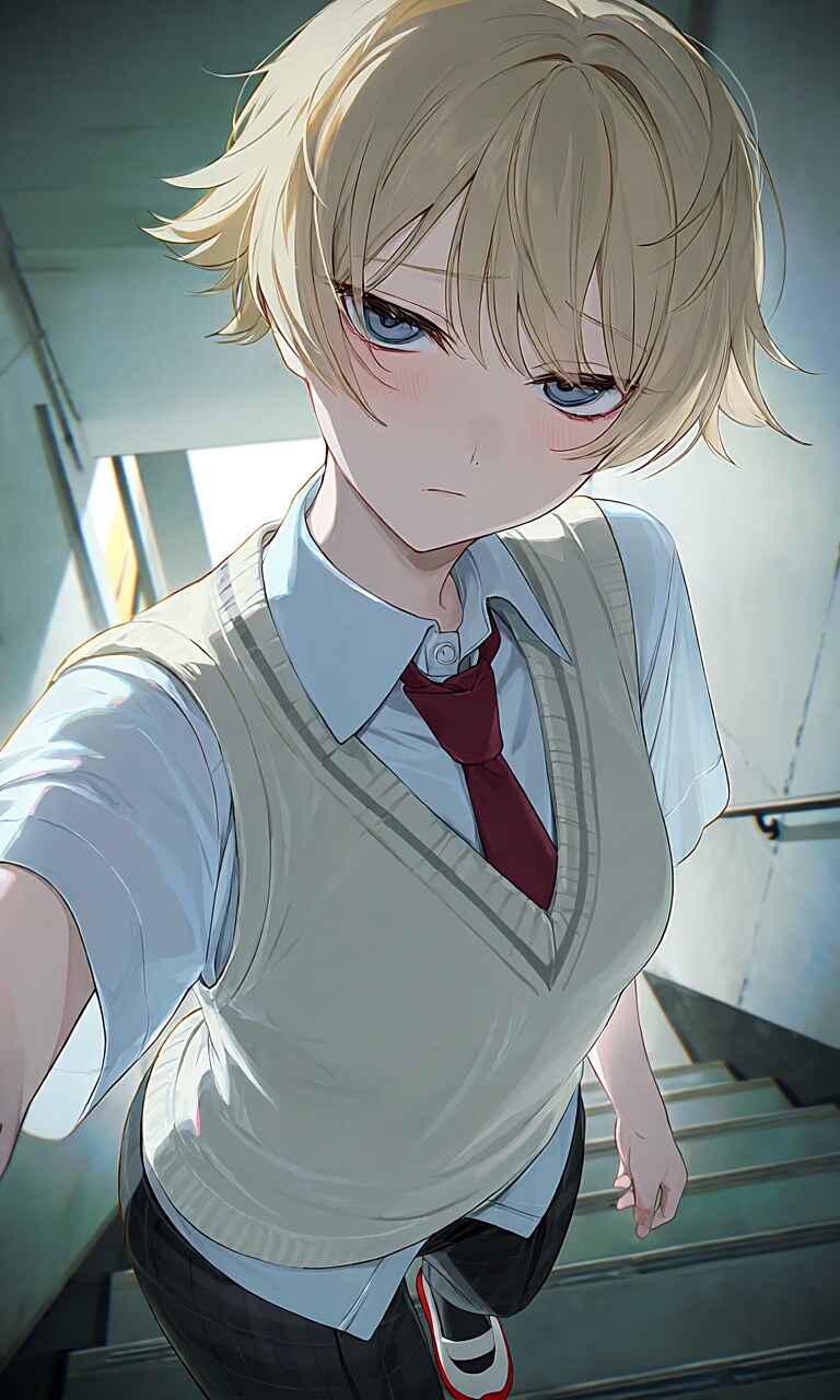 昨日のことを秘密にしてくれ、と頼んでくる姉