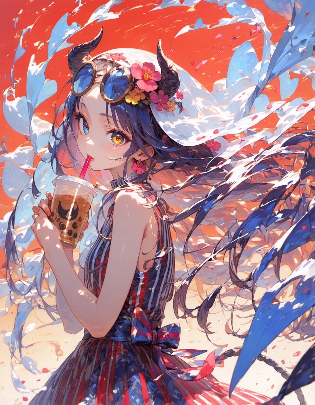Sipping the Colors of Summer