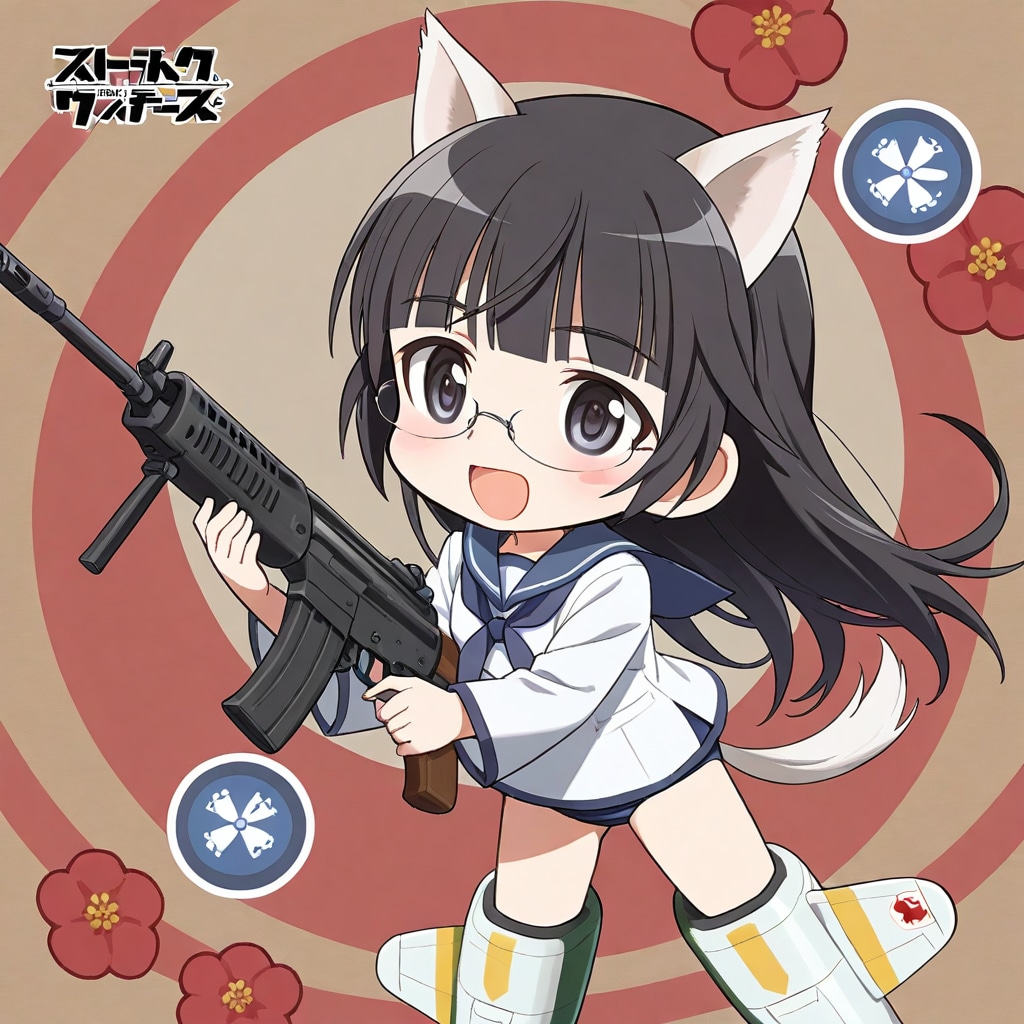 ビックリウーマンチョコ　ステッカー🍫　　　　　　　　　🦉 犬浦るか子 🦉 １７０
