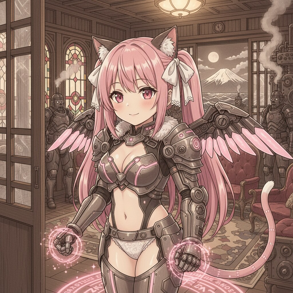 ももツイにゃん。戦う