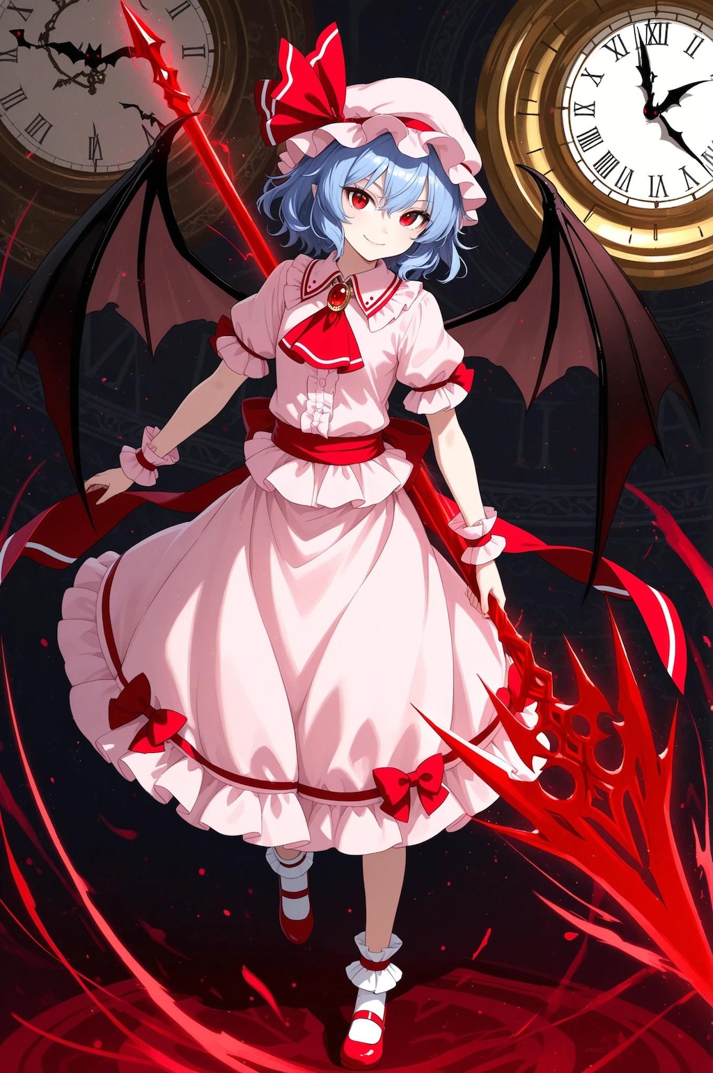 レミリア➡　全力でいきますわよ