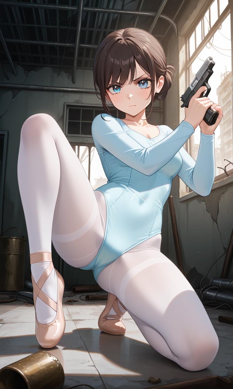 レオタード刑事、奮闘！