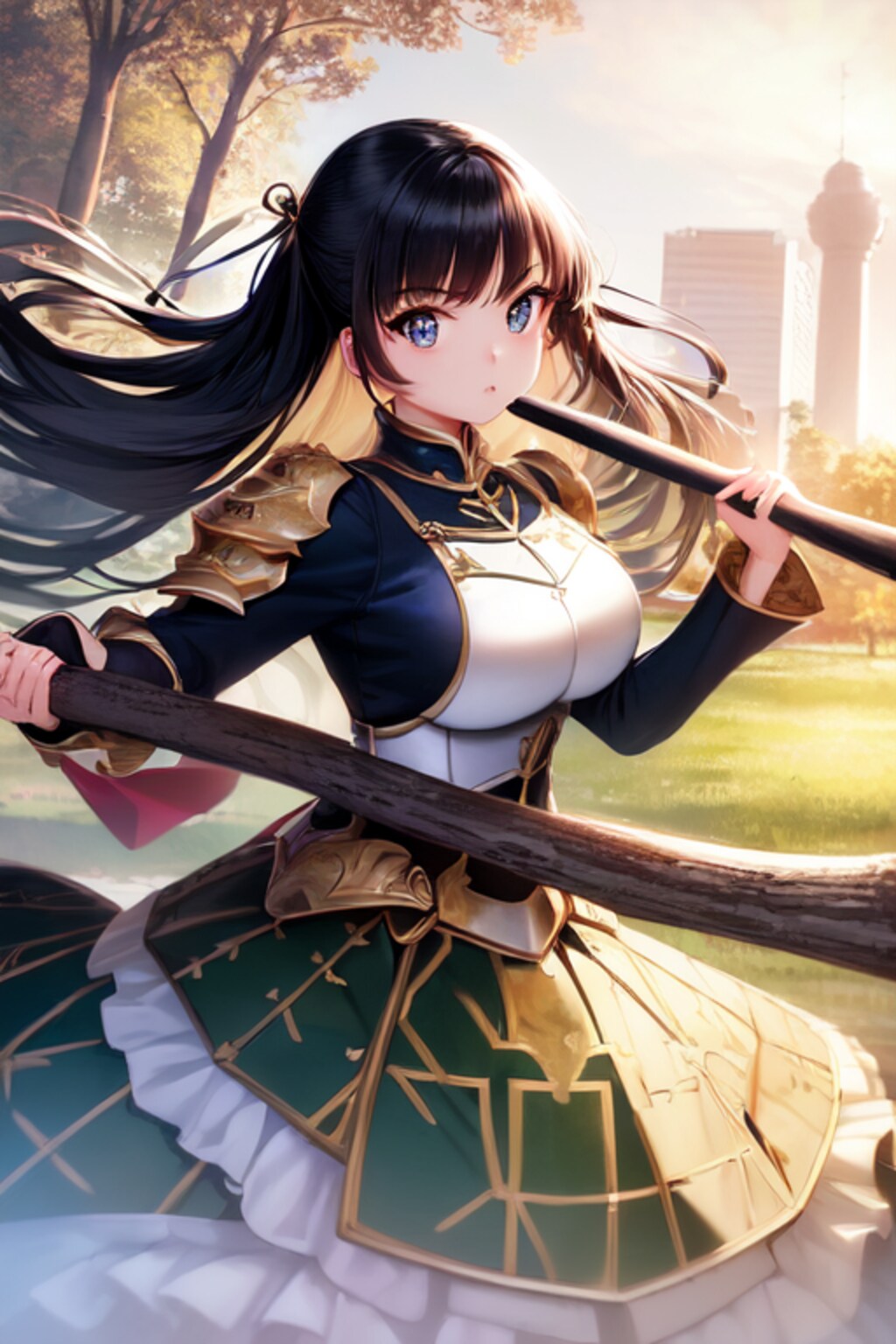 丸太の女騎士
