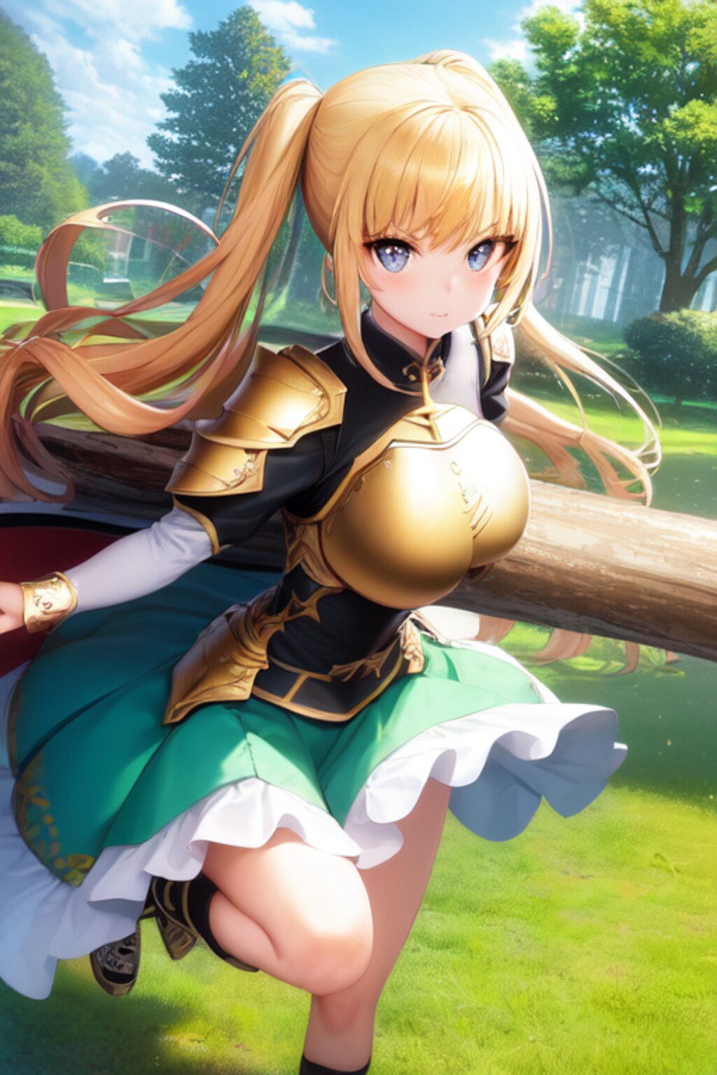 丸太の女騎士