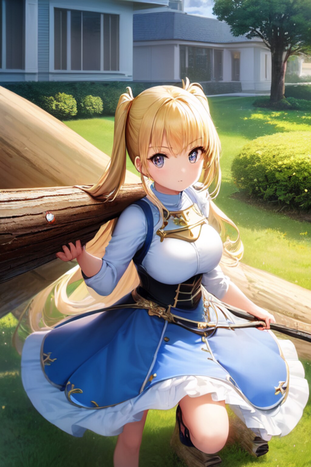 丸太の女騎士