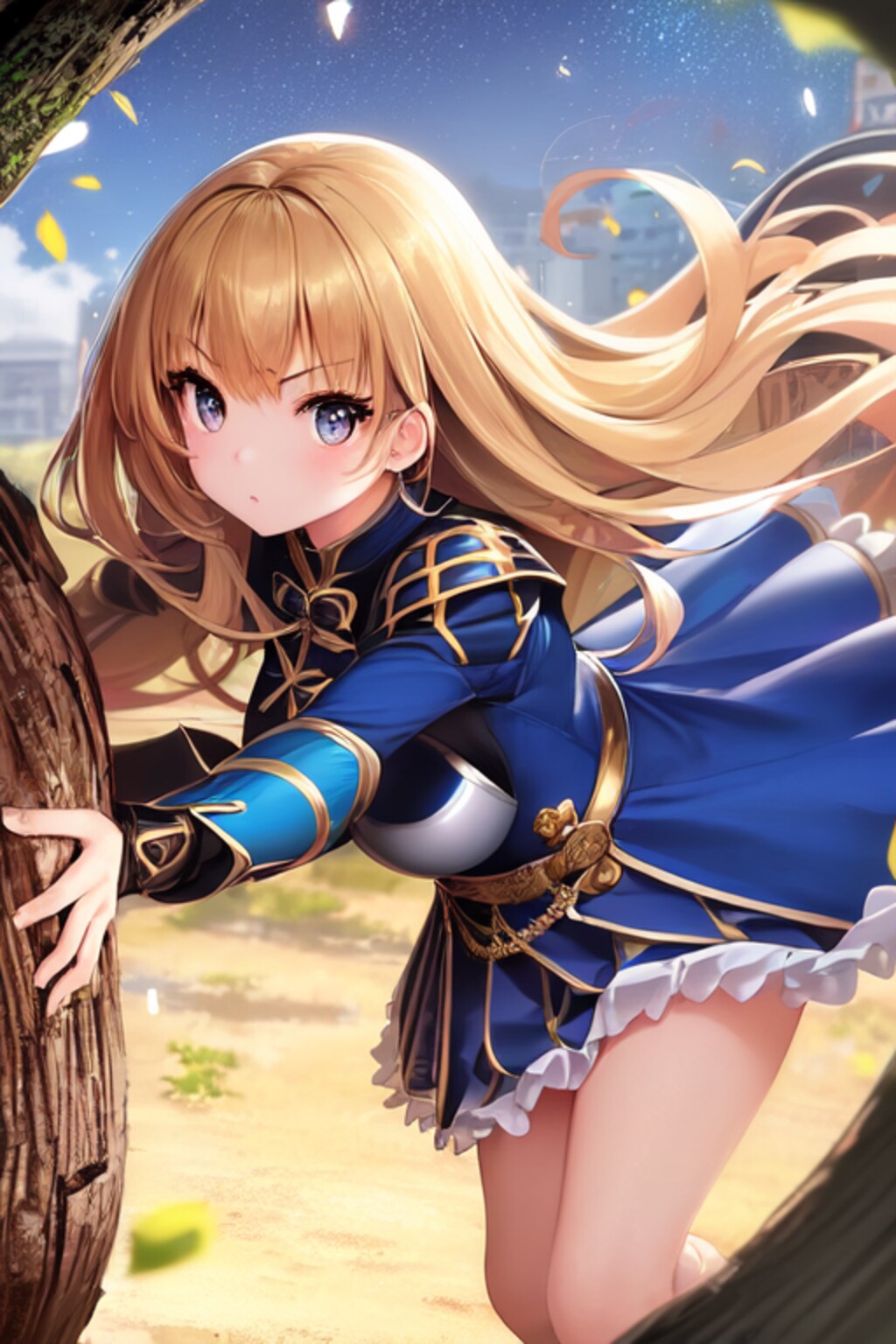 丸太の女騎士