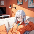 部屋着なエルフさん その6 2枚目