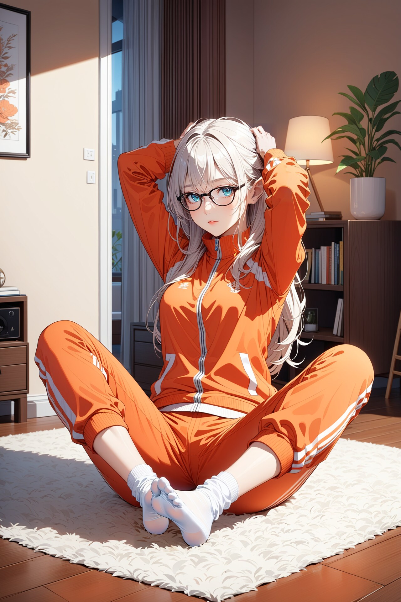 部屋着なエルフさん その6
