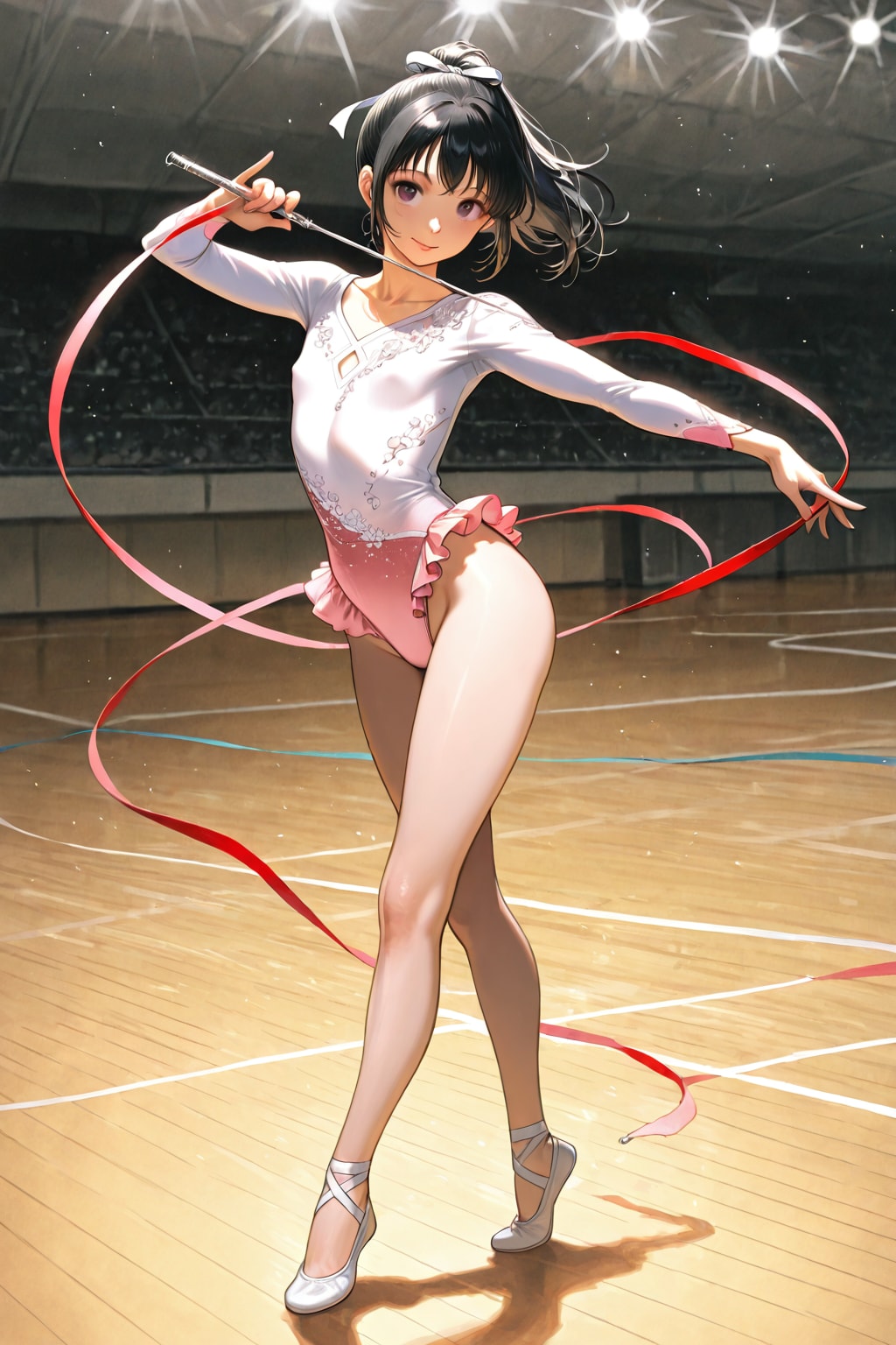 新体操女子