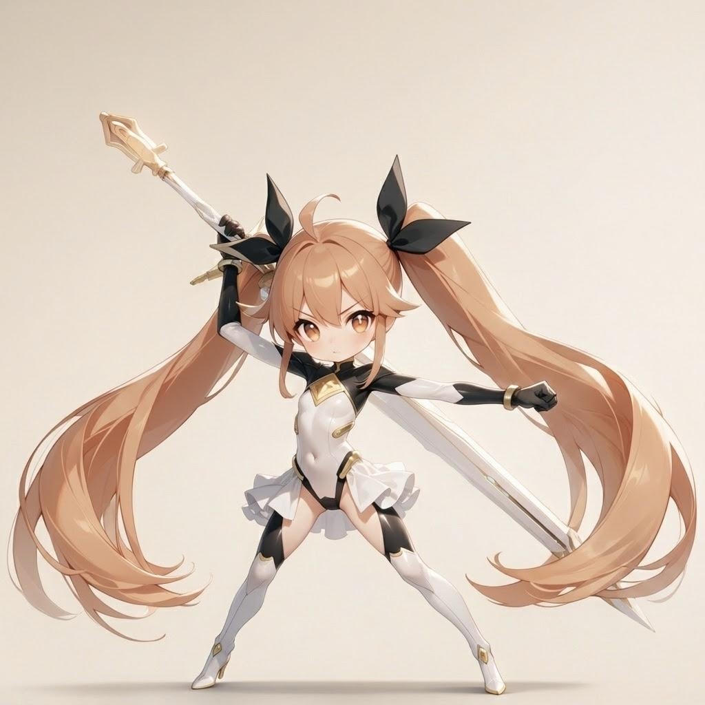 1/7スケール ツインテール・戦姫 乃愛