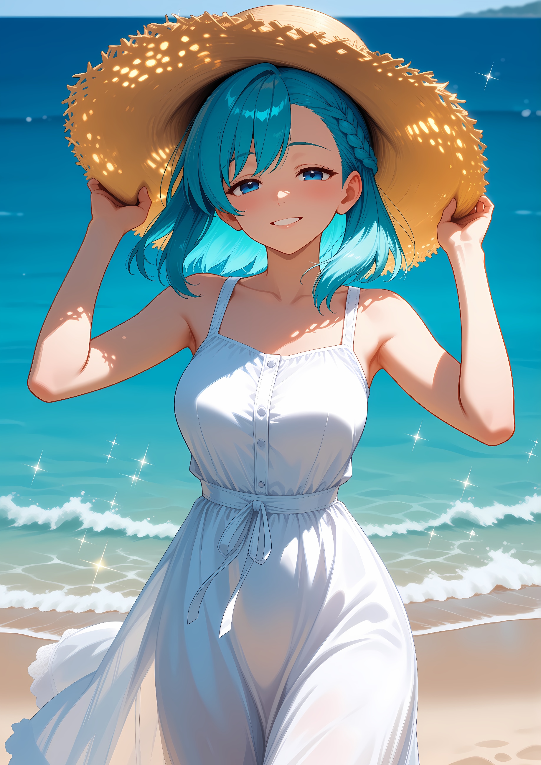 しっかりと、離さない。
