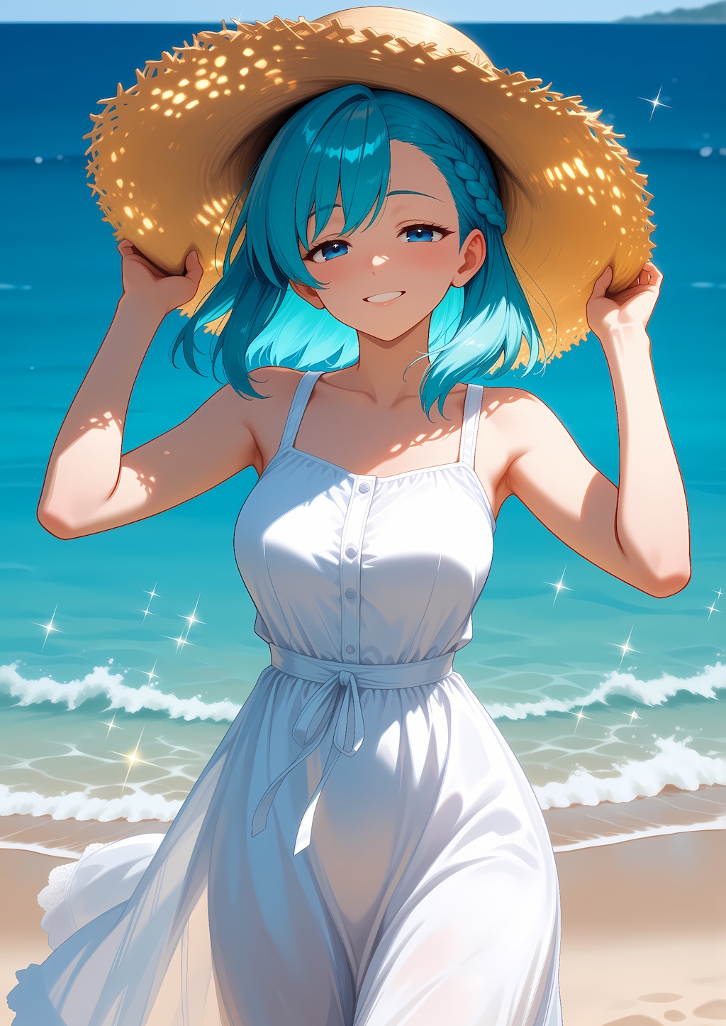 しっかりと、離さない。