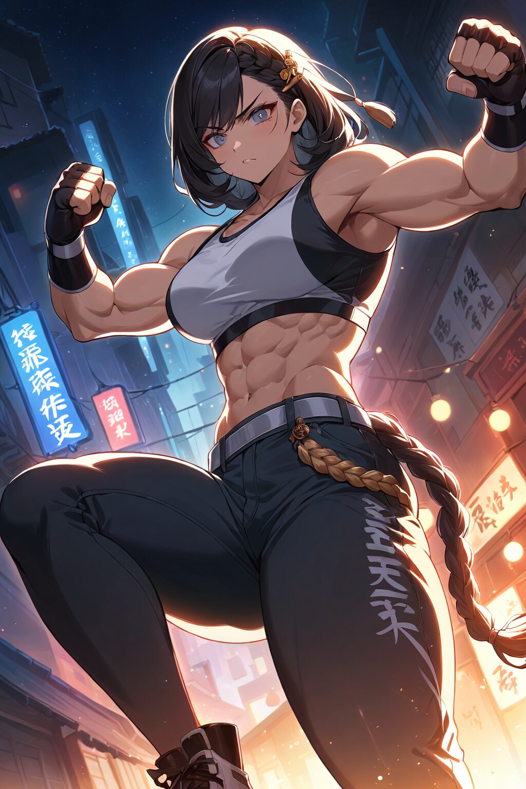戦うヒロイン（格闘家）