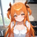 裸エプロンしてくれるマヤちゃん 3枚目