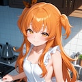 裸エプロンしてくれるマヤちゃん 4枚目