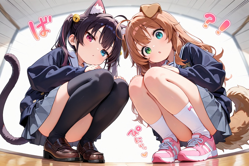 見えそうで見えないの極意？