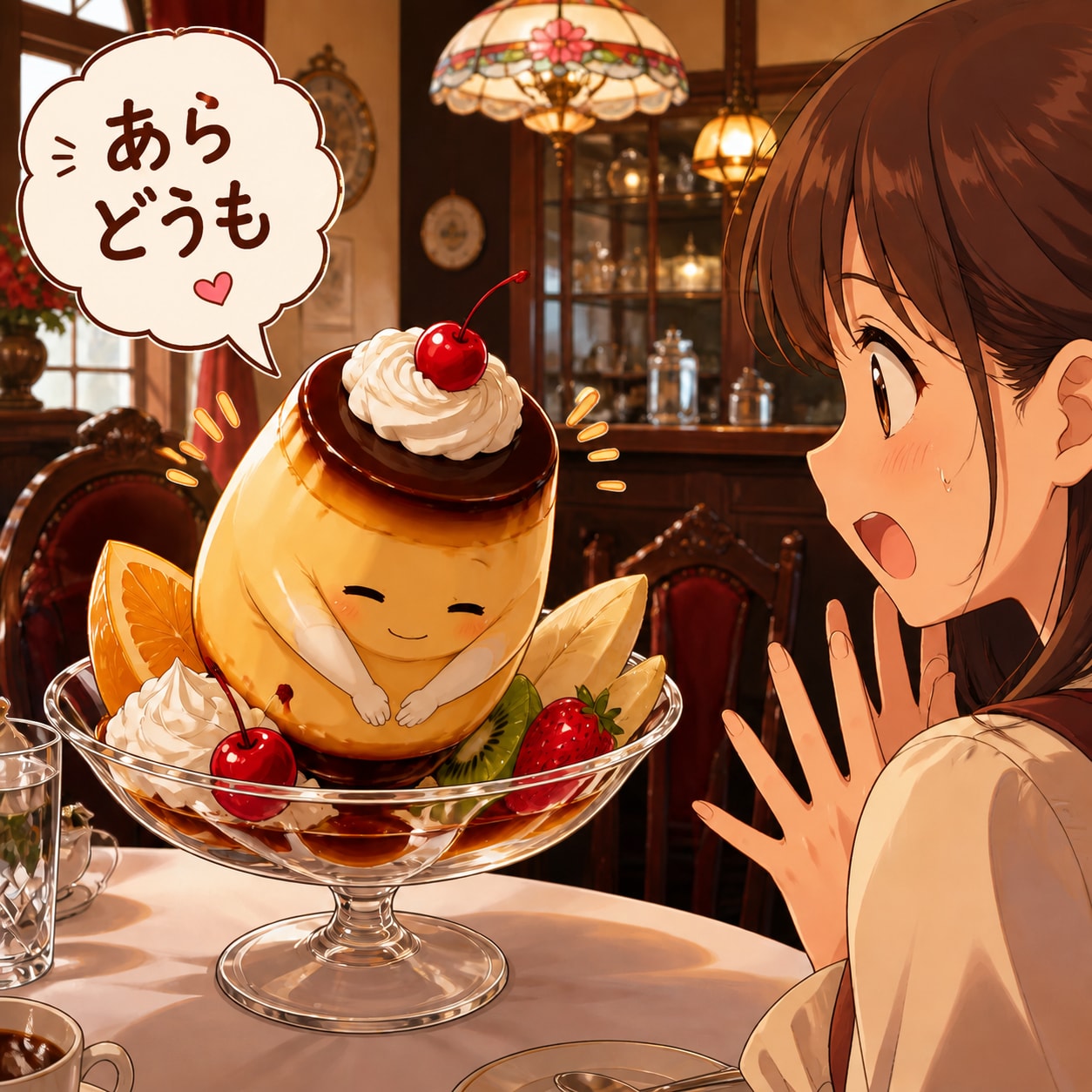 プリンあらどうも | の人気AIイラスト・グラビア
