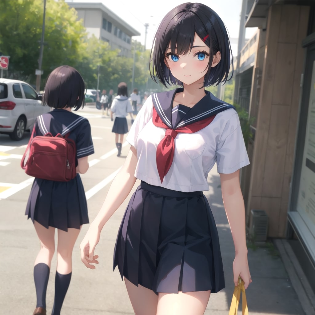 学校の通学路で