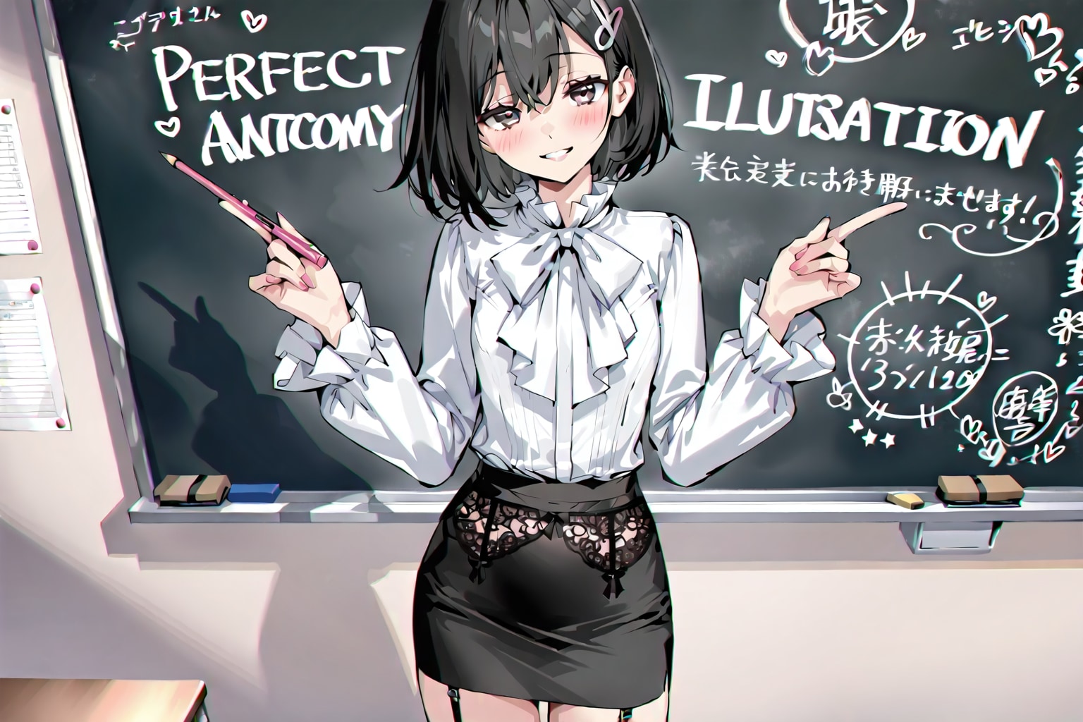 塾の和光先生 | の人気AIイラスト・グラビア
