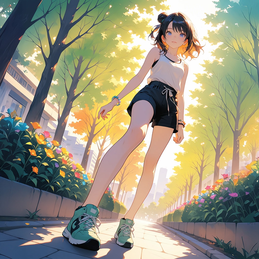 「ようやく、運動できる季節になったね」