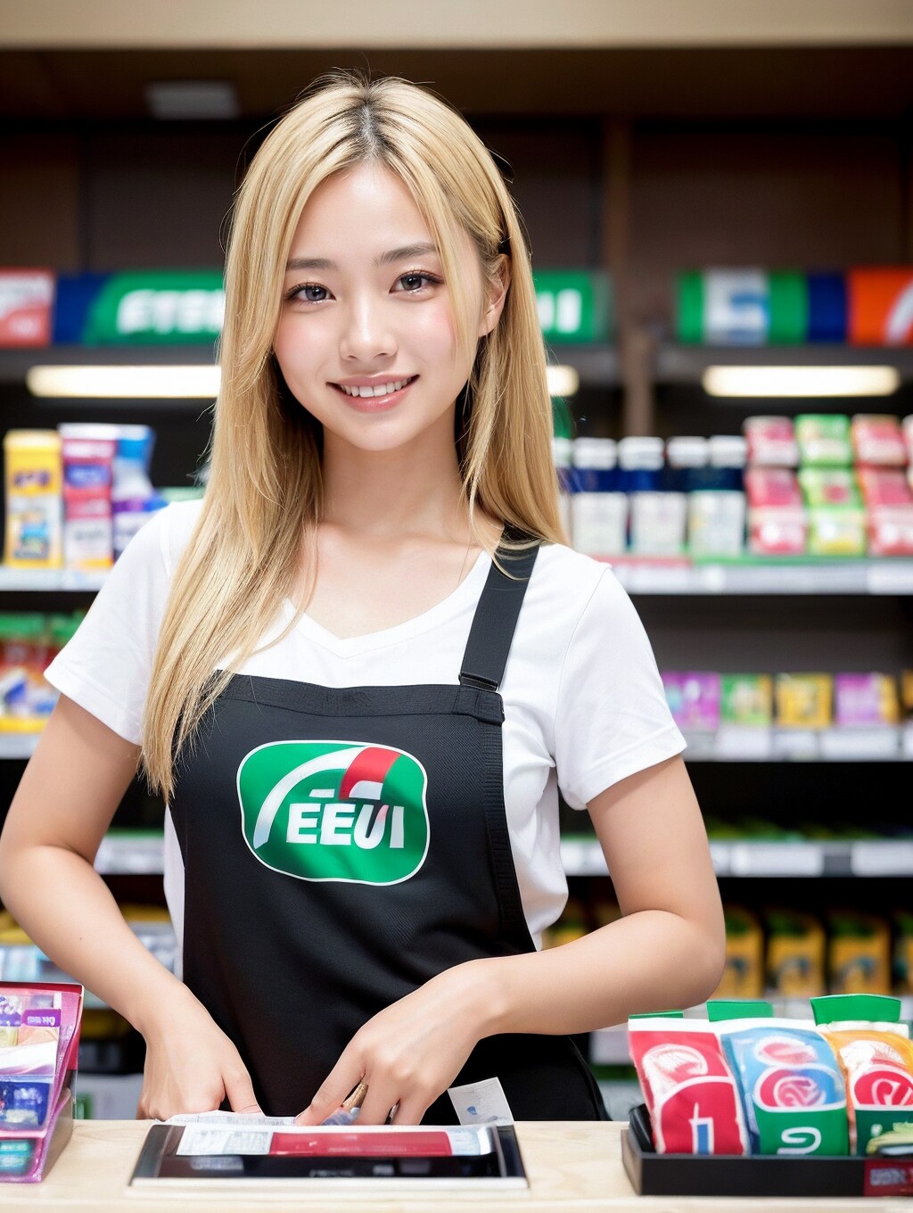 近所のコンビニの店員が全員ギャルになるチート